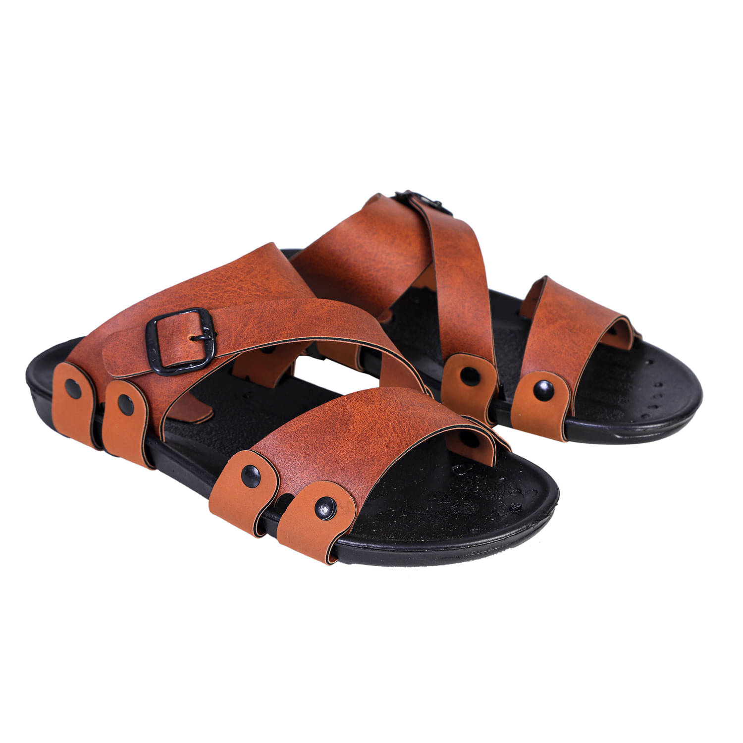     			Style Height - Tan Men's Sandals