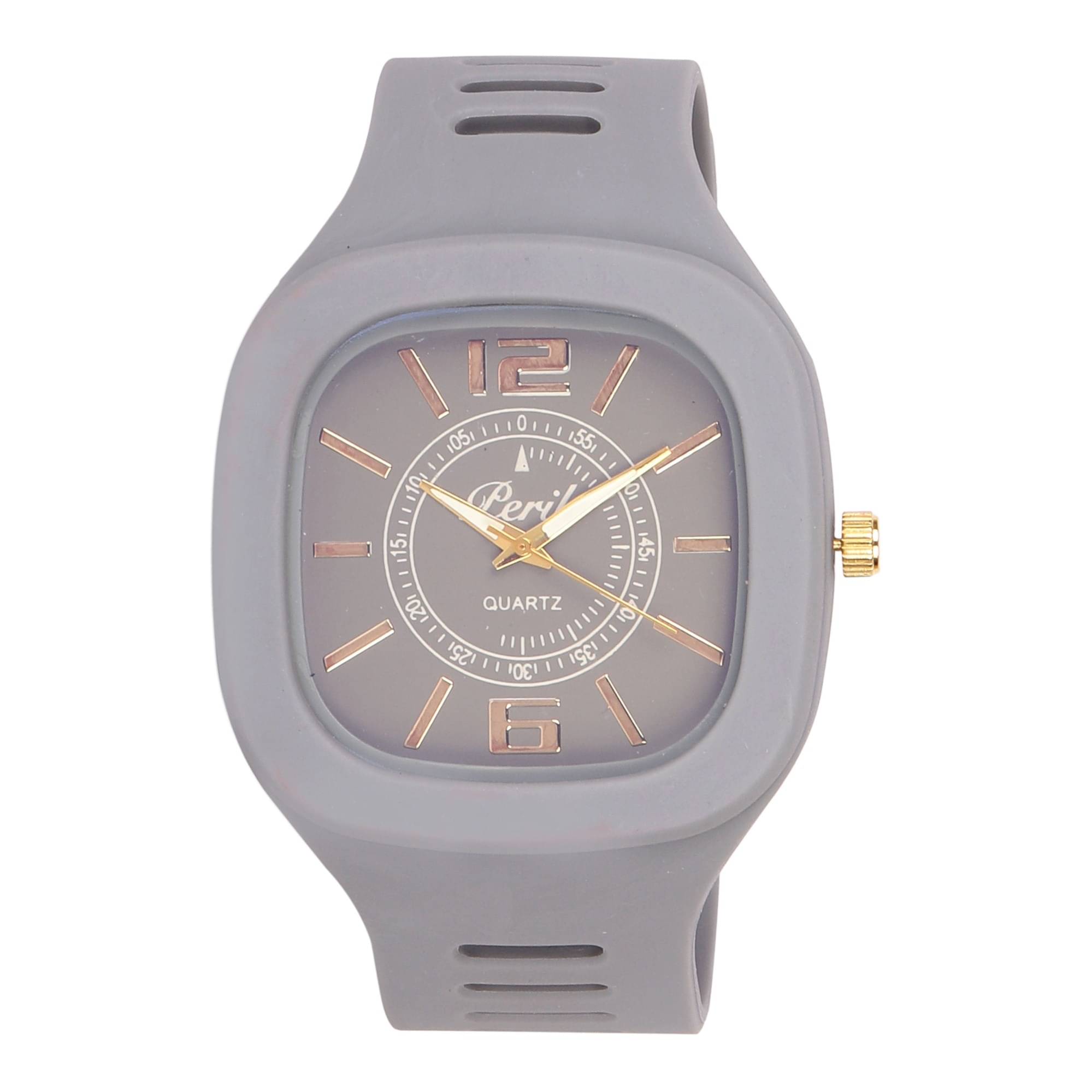     			Svats Light Grey Silicon Analog Men's Watch
