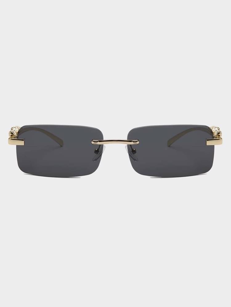 Tanisha Black Rectangular Sunglasses ( Pack of 1 ) Tanisha Black Rectangular Sunglasses ( Pack of 1 )