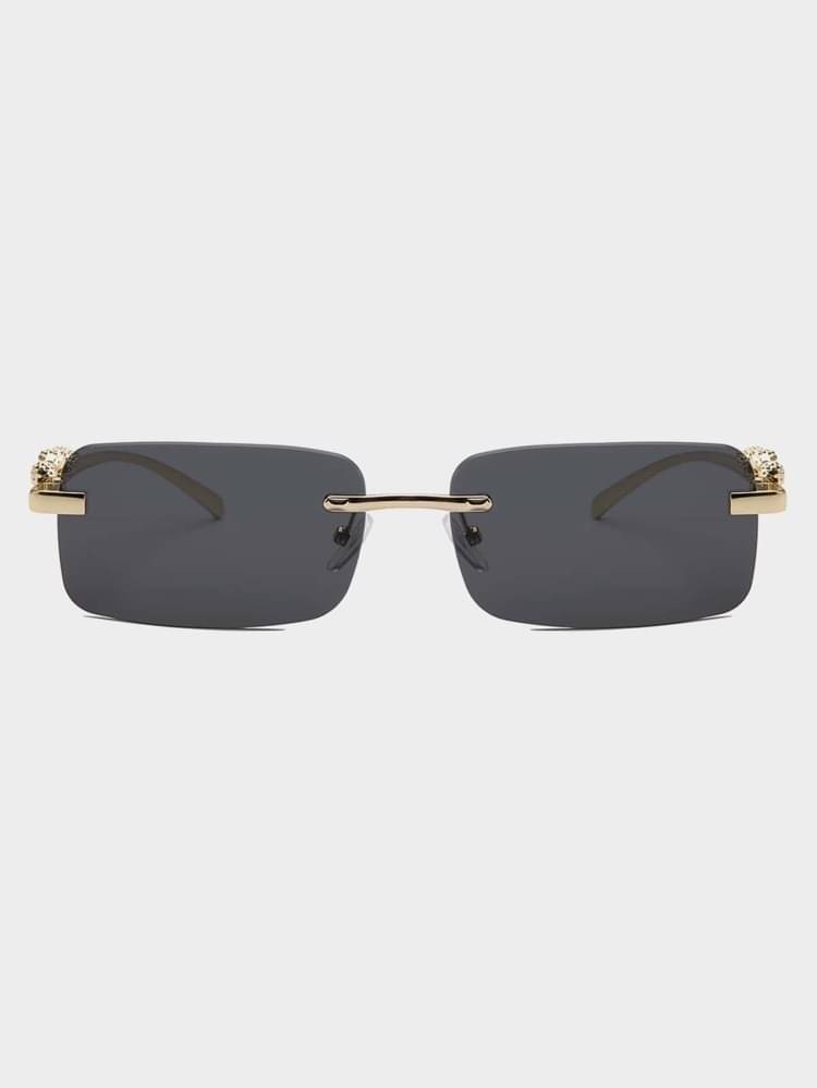 Tanisha Gold Rectangular Sunglasses ( Pack of 1 ) Tanisha Gold Rectangular Sunglasses ( Pack of 1 )