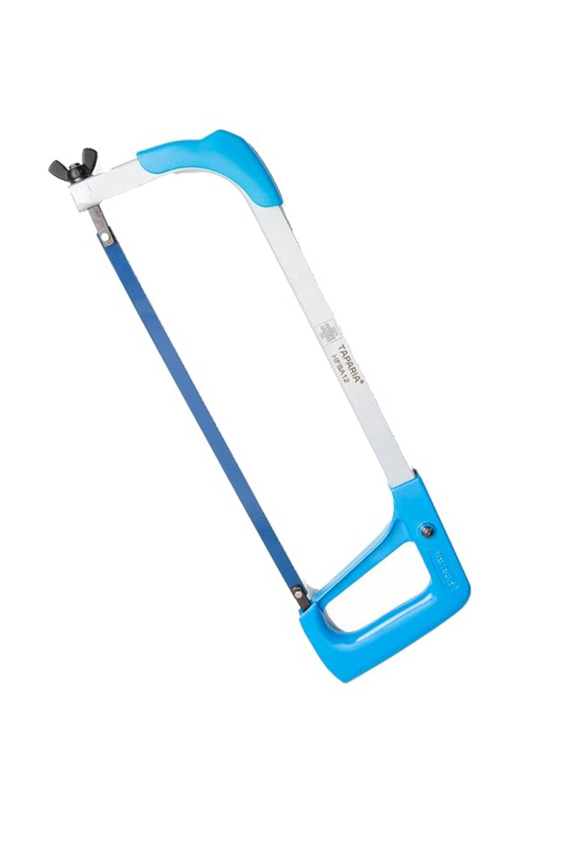 TAPARIA Heavy Duty 12" Inch Aluminium Handle Hacksaw Frame with Blade (HFSA12)