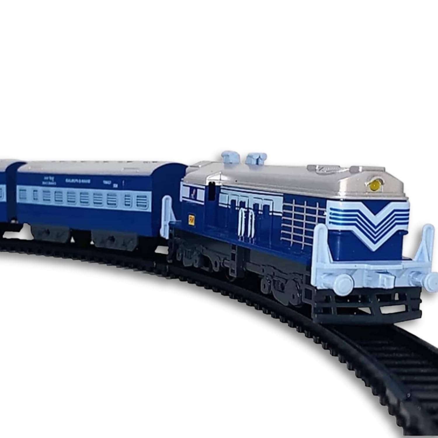     			Train Toys for Kids | Indian Passenger Train Toys Set | Battery Operated Train with Railway Tracks for Kids (Multicolor)