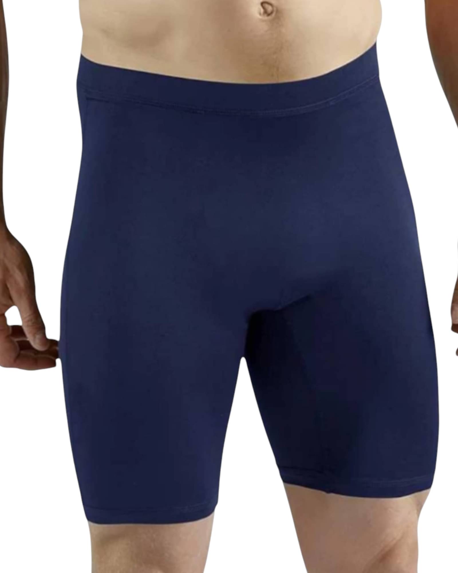     			WHEY FIT Navy Blue Polyester Men's Shorts ( Pack of 1 )