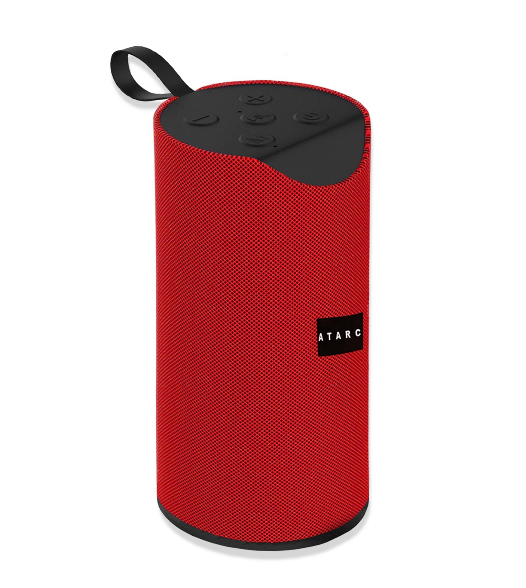     			ATARC AT-113 TG 5 W Bluetooth Speaker Bluetooth V 5.1 with USB,SD card Slot,Aux Playback Time 6 hrs Red
