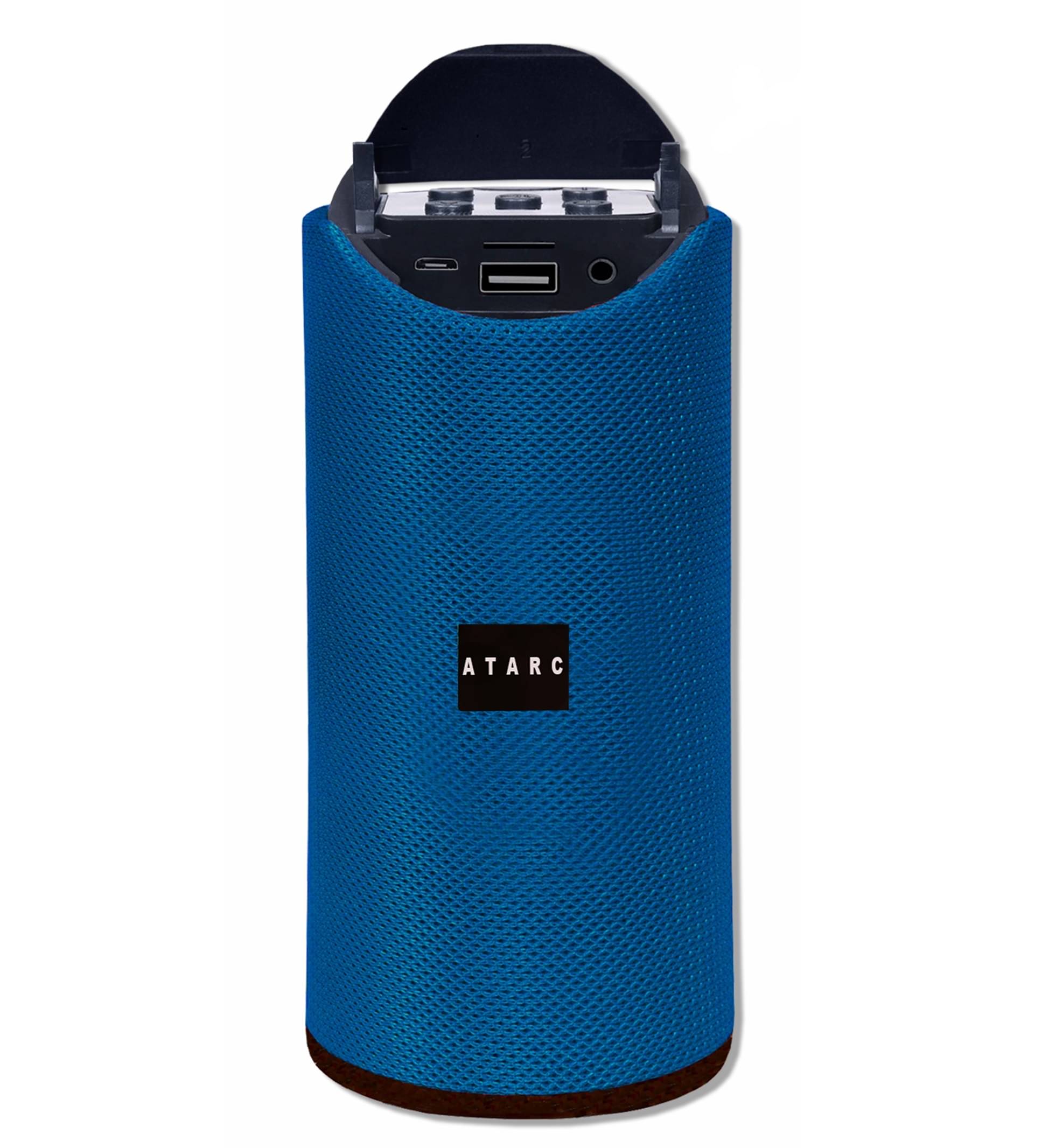     			ATARC AT-311 5 W Bluetooth Speaker Bluetooth V 5.1 with USB,SD card Slot,Aux Playback Time 6 hrs Blue