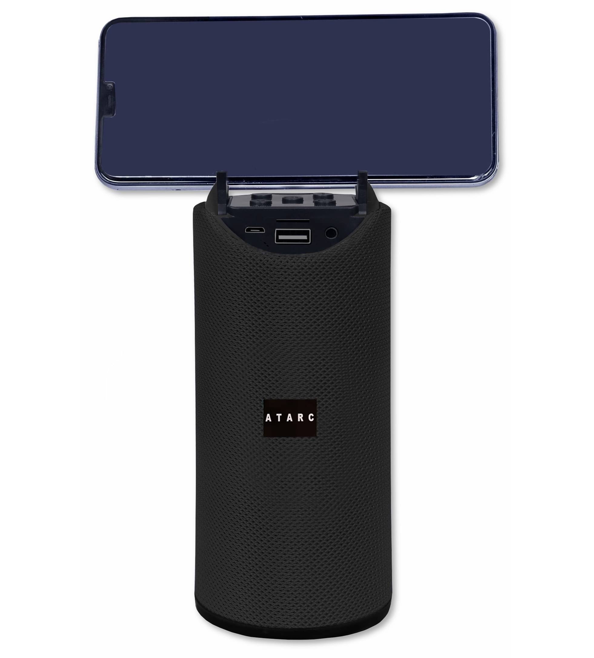     			ATARC AT-311 5 W Bluetooth Speaker Bluetooth V 5.1 with USB,SD card Slot,Aux Playback Time 6 hrs Black