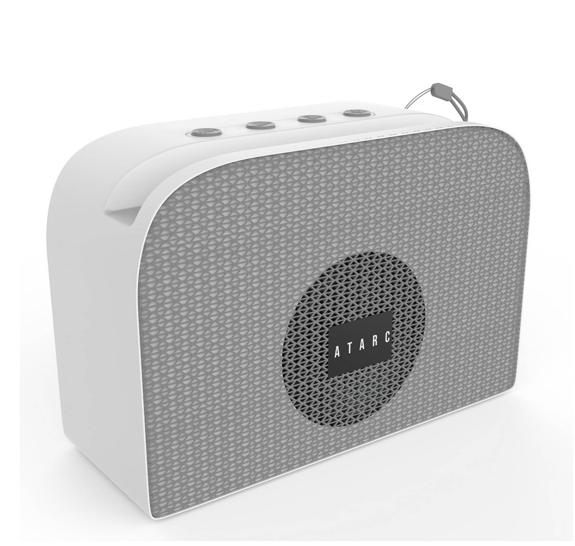     			ATARC AT-611 5 W Bluetooth Speaker Bluetooth V 5.1 with USB,SD card Slot Playback Time 4 hrs Grey