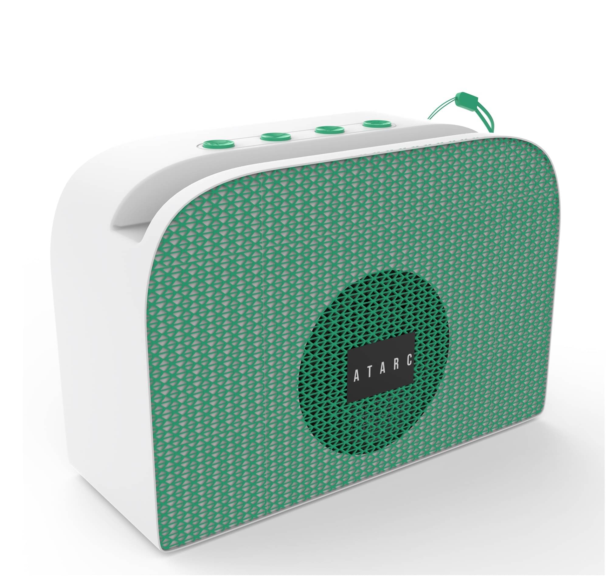     			ATARC AT-611 5 W Bluetooth Speaker Bluetooth V 5.1 with USB,SD card Slot Playback Time 4 hrs Green