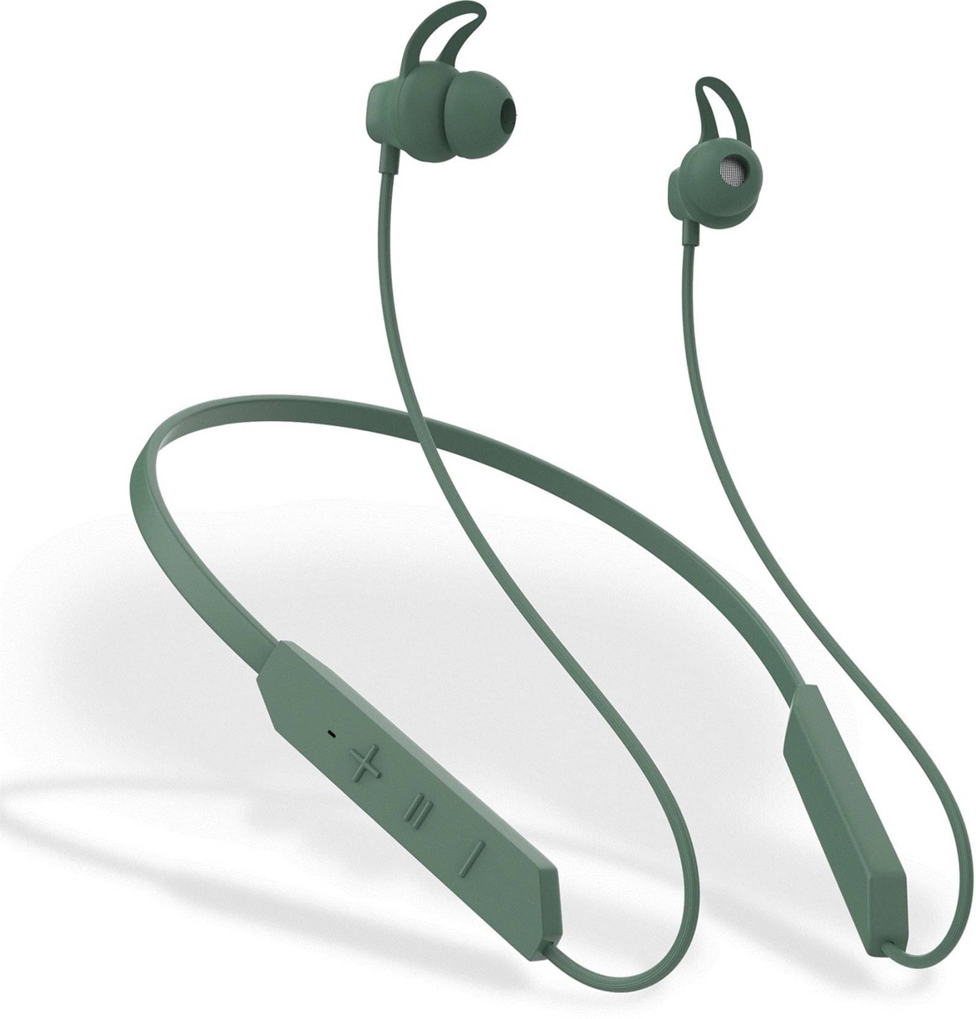     			ATARC AT-Veteran In-the-ear Bluetooth Headset with Upto 20h Talktime Noise Cancellation - Green