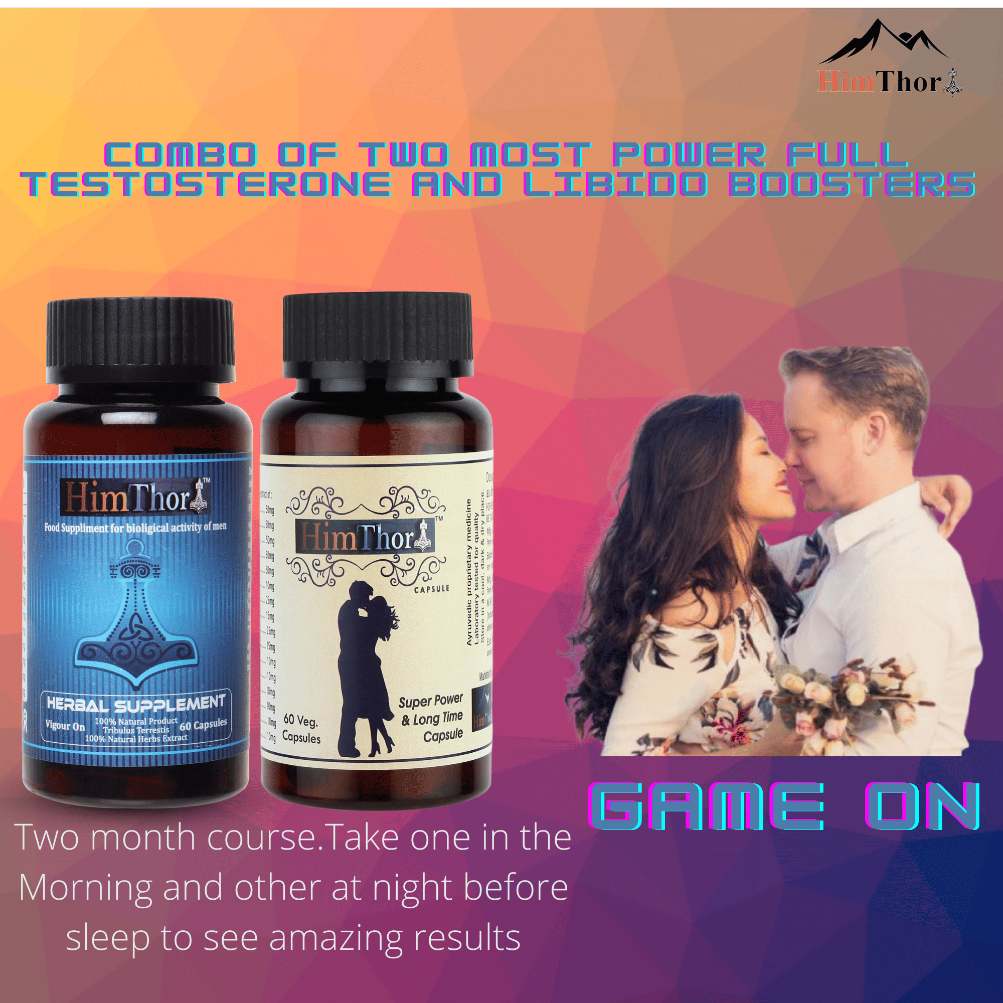 An ultimate combo of Ayurvedic Sex power capsule and world famous Herbal capsules - 60cap each An ultimate combo of Ayurvedic Sex power capsule and world famous Herbal capsules - 60cap each