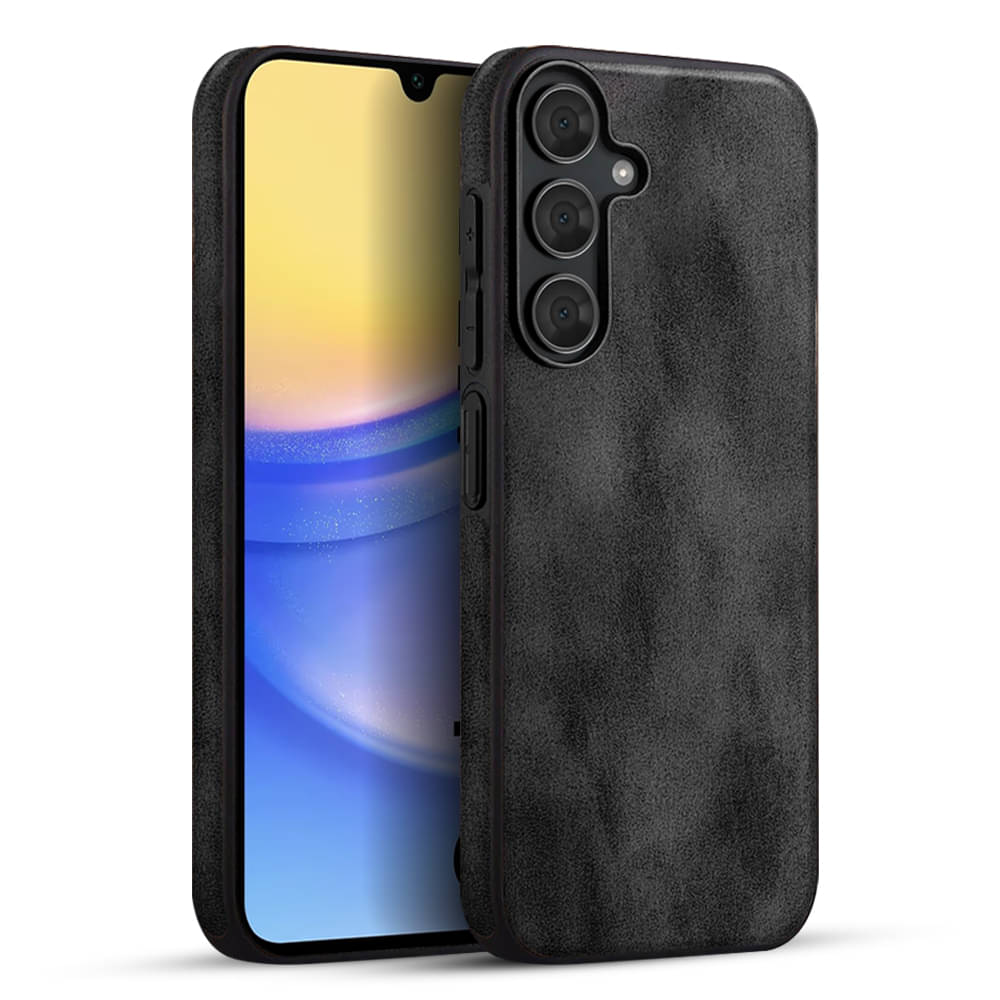     			BIG WINGS Plain Cases Compatible For Artificial Leather Samsung Galaxy A24 ( Pack of 1 )