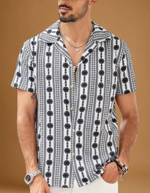 CRESALE Cotton Blend Regular Fit Solids Half Sleeves Men's Casual Shirt - Multi ( Pack of 1 )