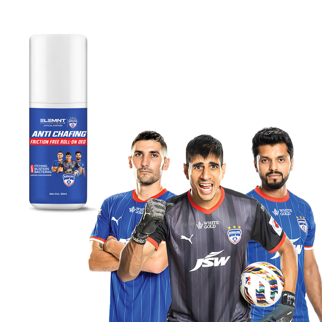     			Elemnt Anti Chafing Roll-On Deo- Bengaluru FC Edition 50ml