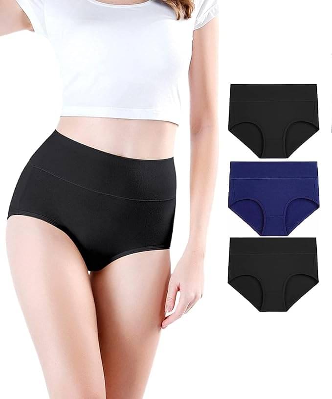     			Louis Craft Pack of 3 Cotton Lycra Hipster For Women ( Multicolor2 )