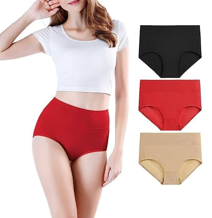     			Louis Craft Pack of 3 Cotton Lycra Boy Shorts For Women ( Multicolor4 )