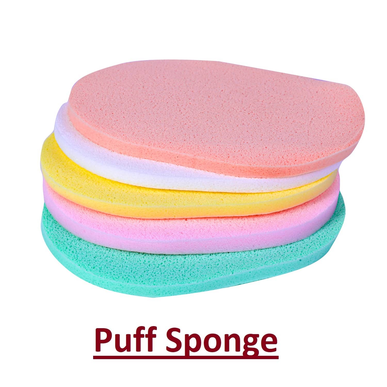 Pinner Multi color Makeup Sponge Set (Pack of 6)