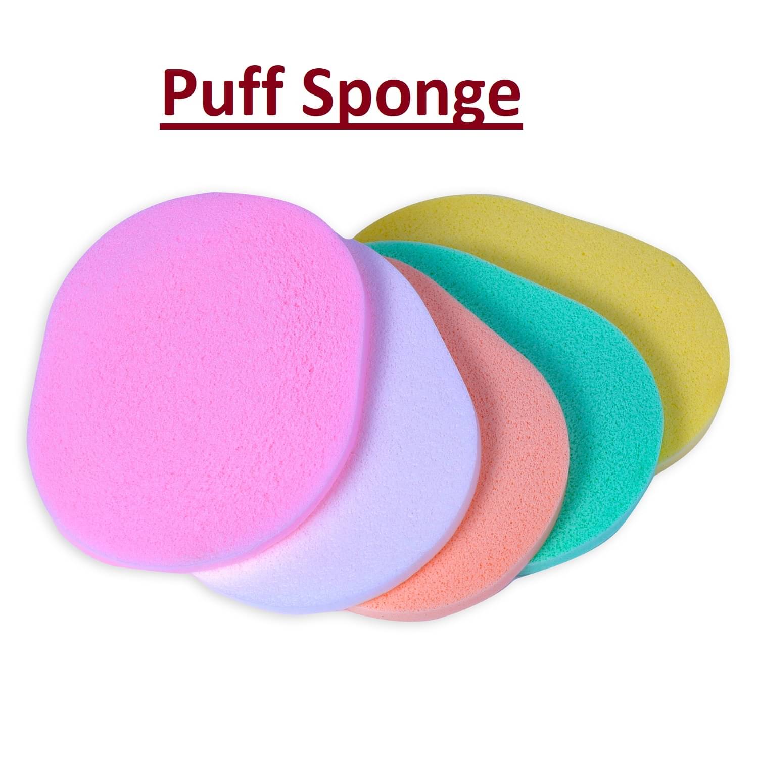     			Pinner Multi color Makeup Sponge Set (Pack of 6)