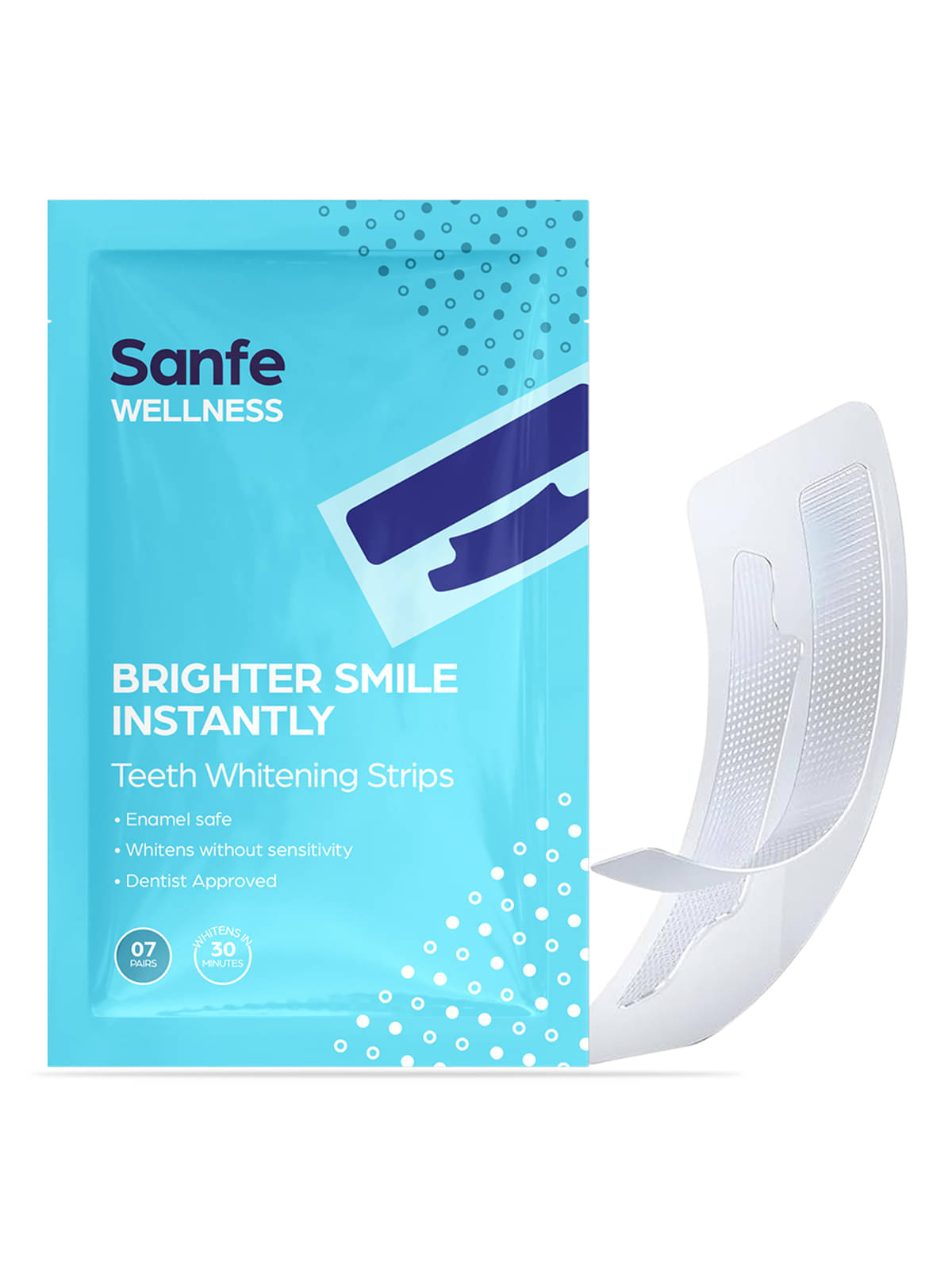     			Sanfe Teeth Whitening Strips