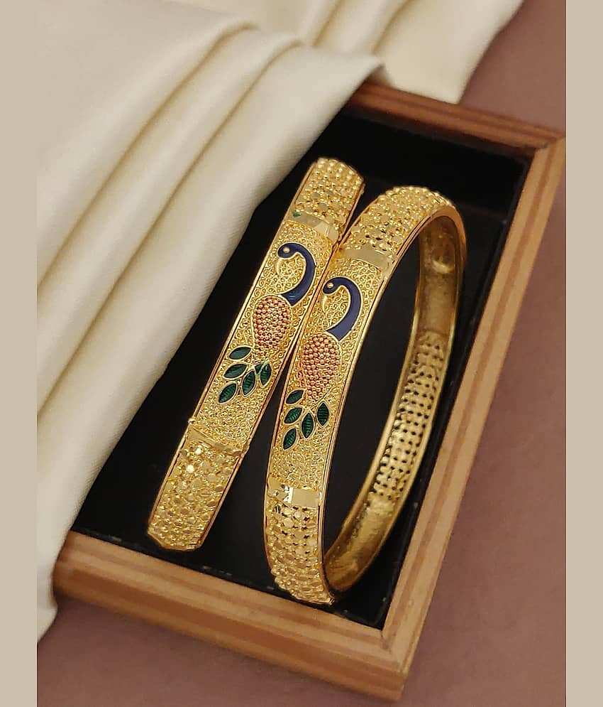 Shivay Fashion Gold Bangle ( Pack of 1 ) - Bangles & Bracelets | Buy online on ZillyBuy