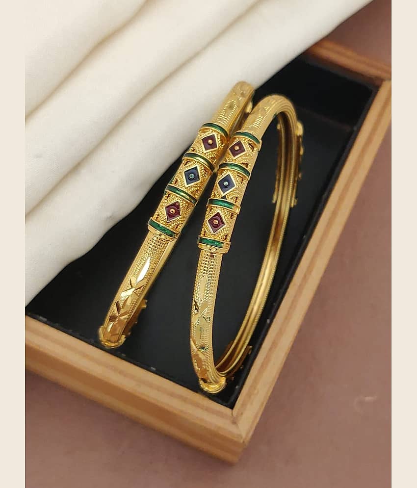 Shivay Fashion Gold Bangle ( Pack of 1 ) - Bangles & Bracelets | Buy online on ZillyBuy