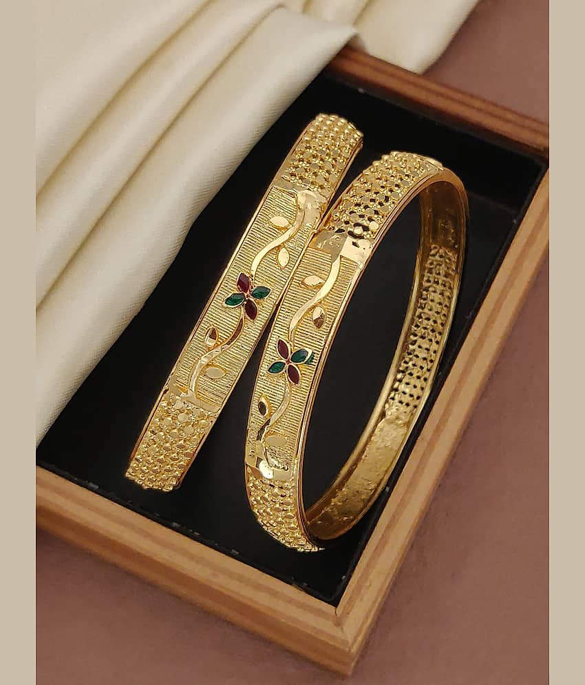 Shivay Fashion Gold Bangle Set ( Pack of 1 ) - Bangles & Bracelets | Buy online on ZillyBuy