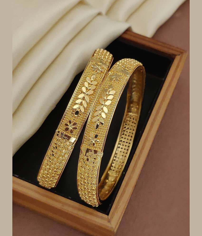Shivay Fashion Gold Bangle Set ( Pack of 1 ) - Bangles & Bracelets | Buy online on ZillyBuy