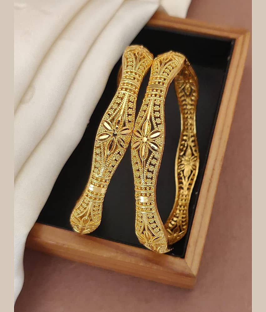 Shivay Fashion Gold Bangle Set ( Pack of 1 ) - Bangles & Bracelets | Buy online on ZillyBuy