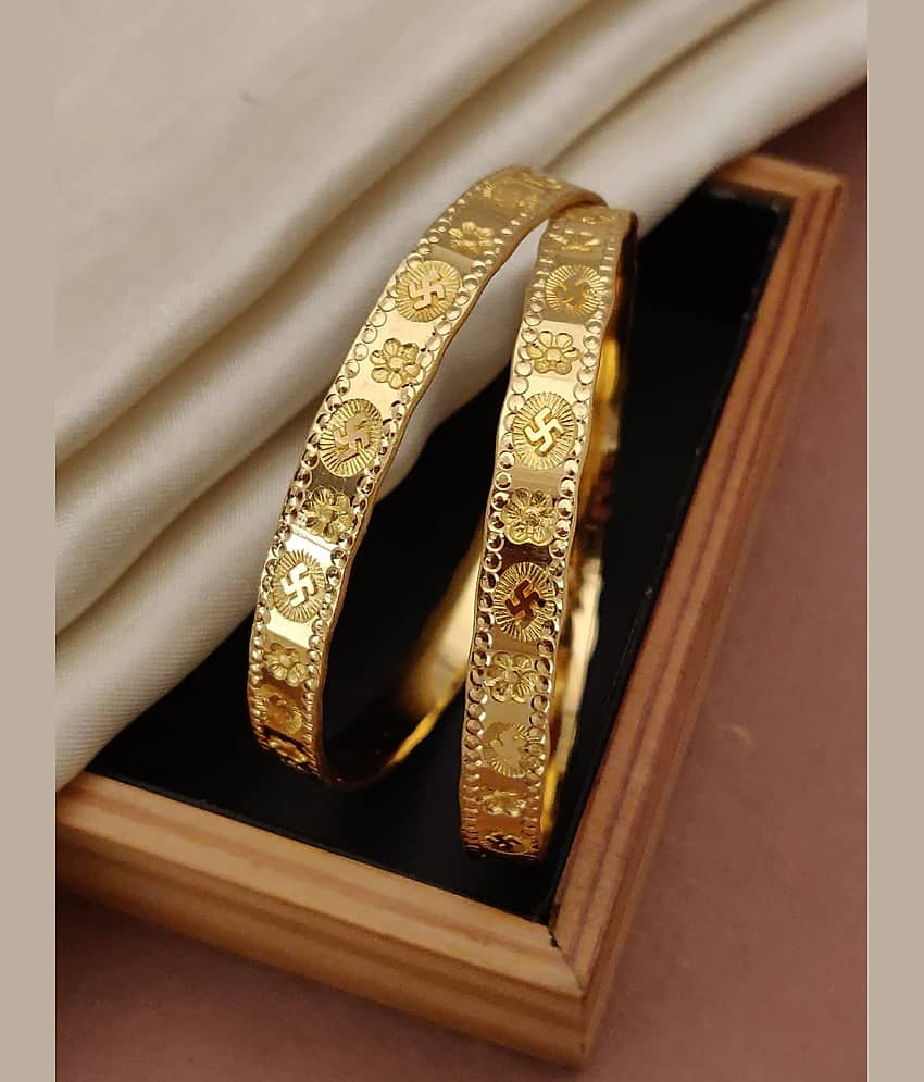 Shivay Fashion Gold Bangle Set ( Pack of 1 ) - Bangles & Bracelets | Buy online on ZillyBuy