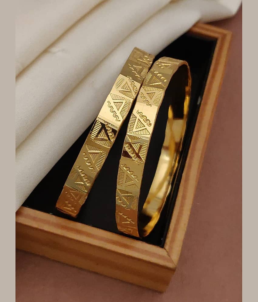 Shivay Fashion Gold Bangle Set ( Pack of 1 ) - Bangles & Bracelets | Buy online on ZillyBuy