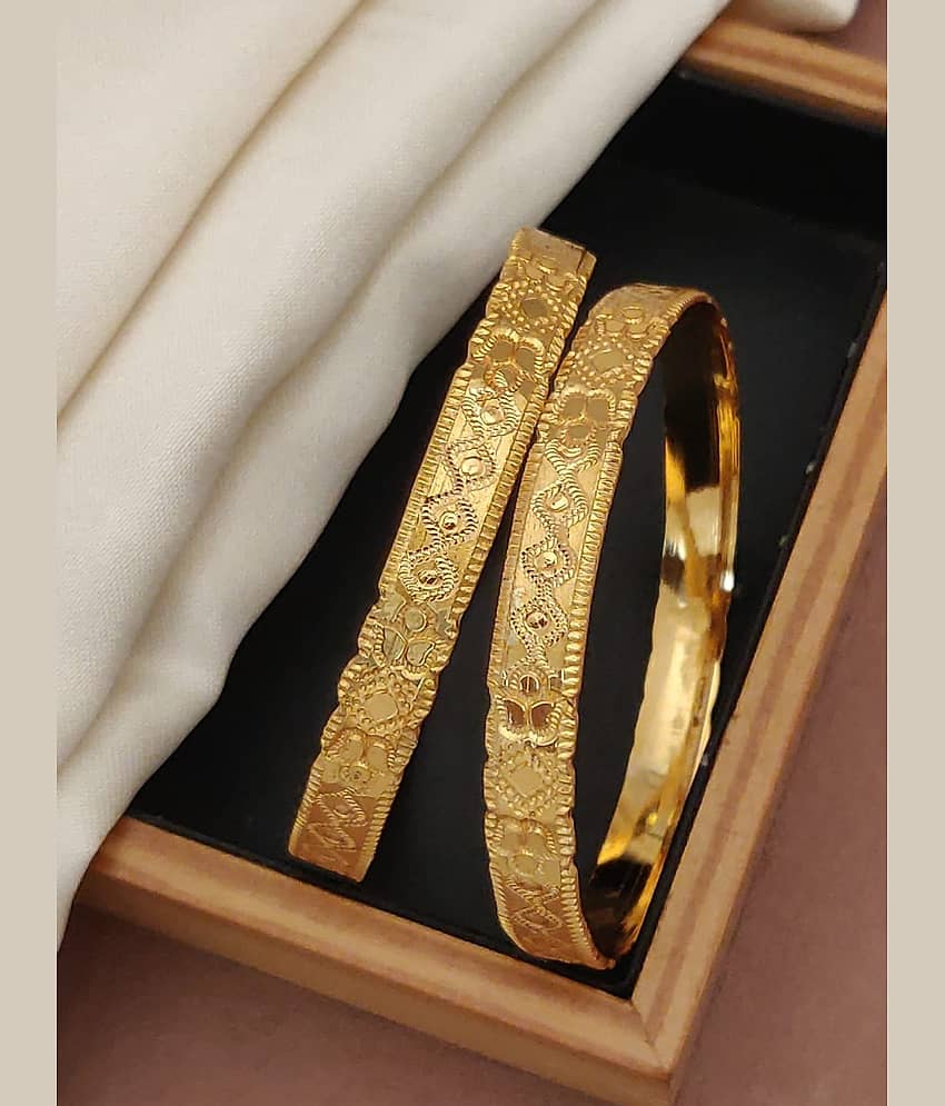 Shivay Fashion Gold Bangle Set ( Pack of 1 ) - Bangles & Bracelets | Buy online on ZillyBuy