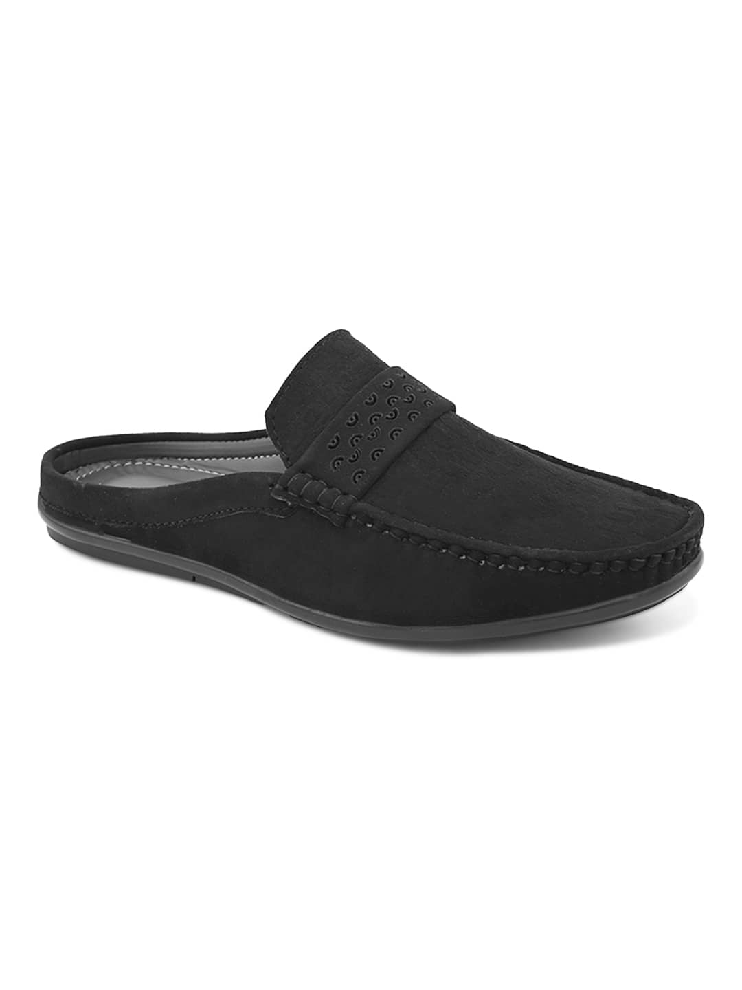 Sir Corbett Black Men's Slip on - Formal Shoes | Buy online on ZillyBuy