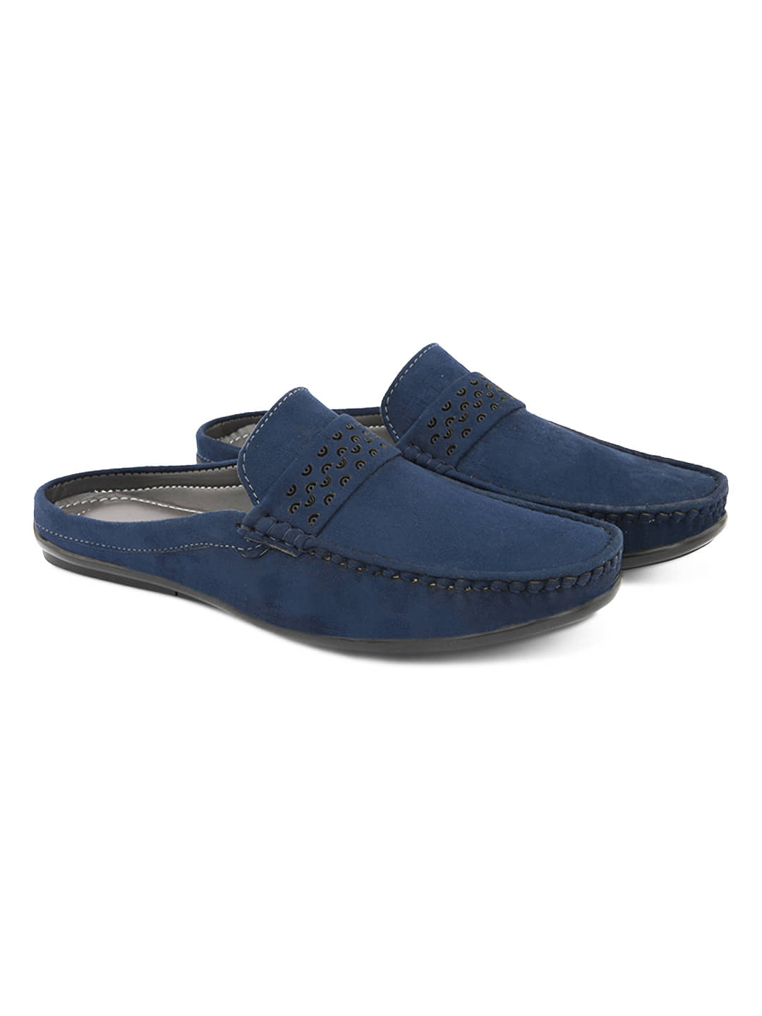 Sir Corbett Blue Men's Slip on - Formal Shoes | Buy online on ZillyBuy