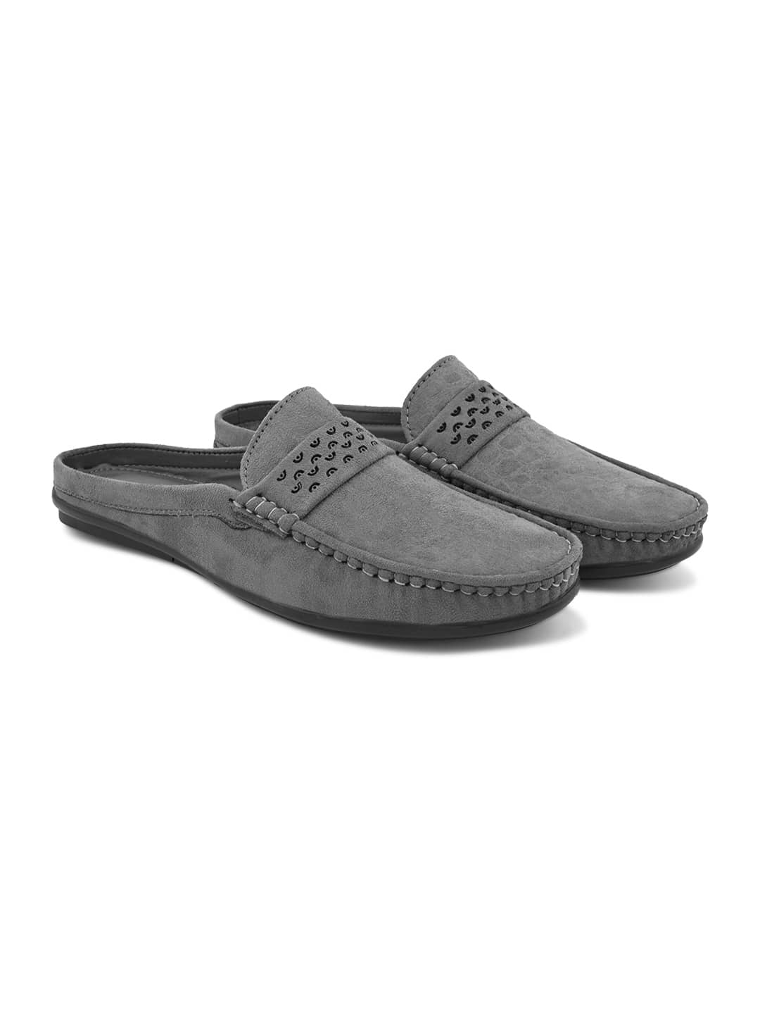Sir Corbett Gray Men's Slip on - Formal Shoes | Buy online on ZillyBuy