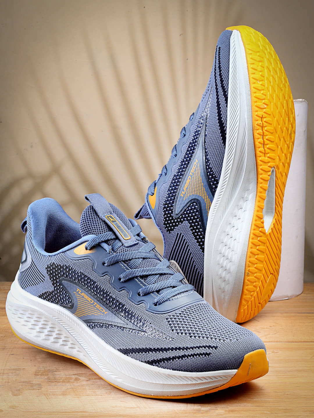 Action Breathable For Men Gray Men's Sports Running Shoes - Sports Shoes | Buy online on ZillyBuy