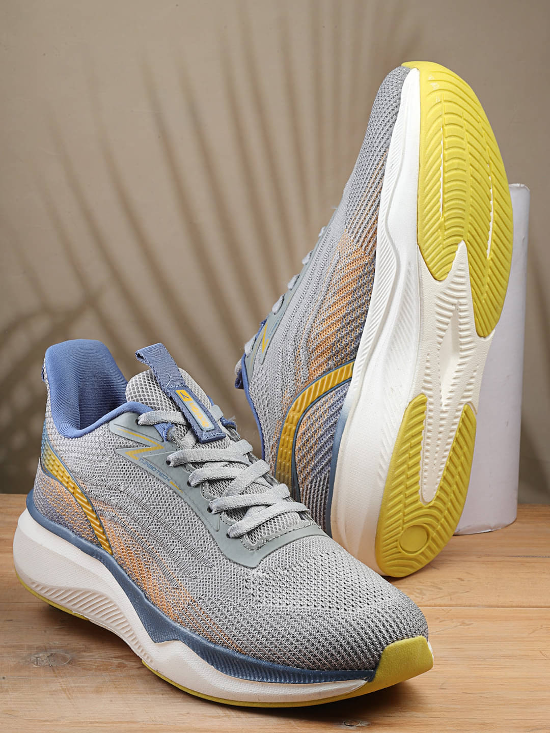     			Action Breathable For Men Gray Men's Sports Running Shoes