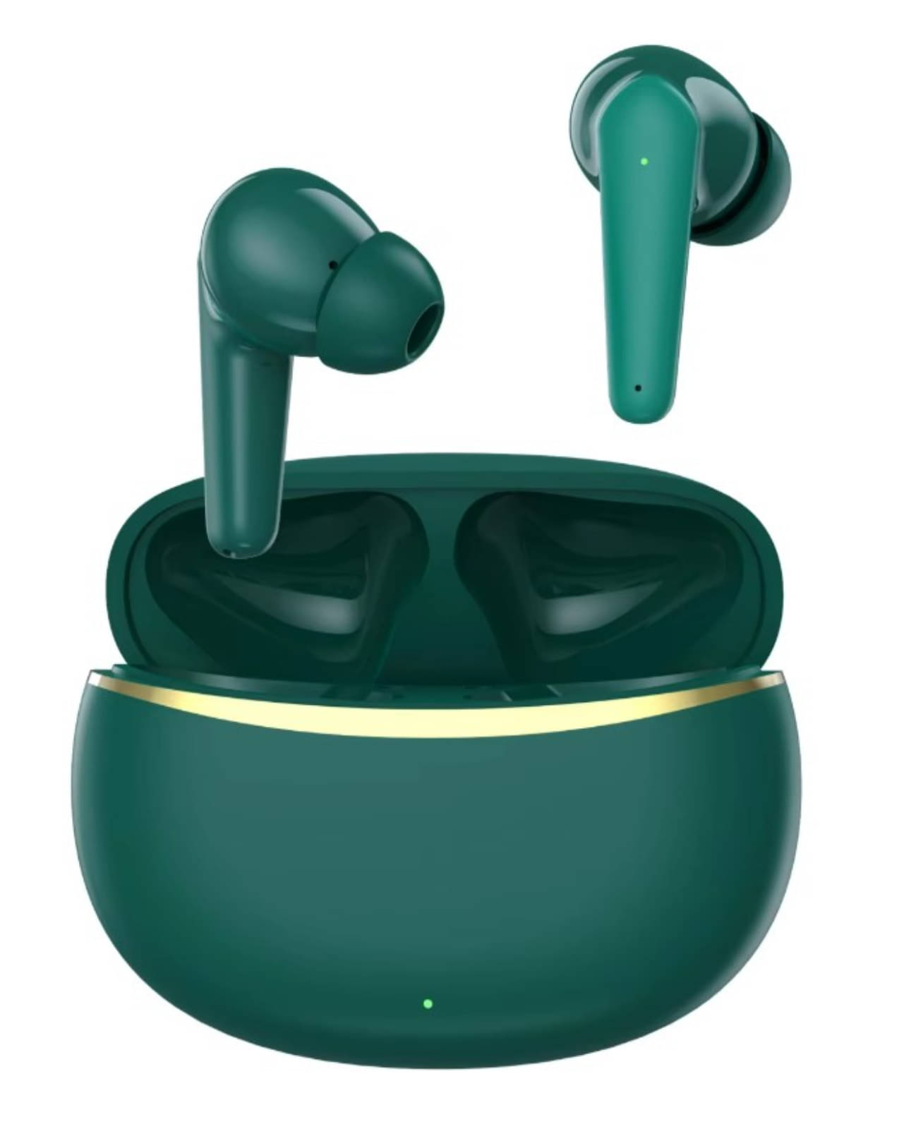     			COREGENIX 298-G Bluetooth True Wireless (TWS) In Ear 30 Hours Playback Low Latency,Powerfull bass IPX4(Splash & Sweat Proof) Green