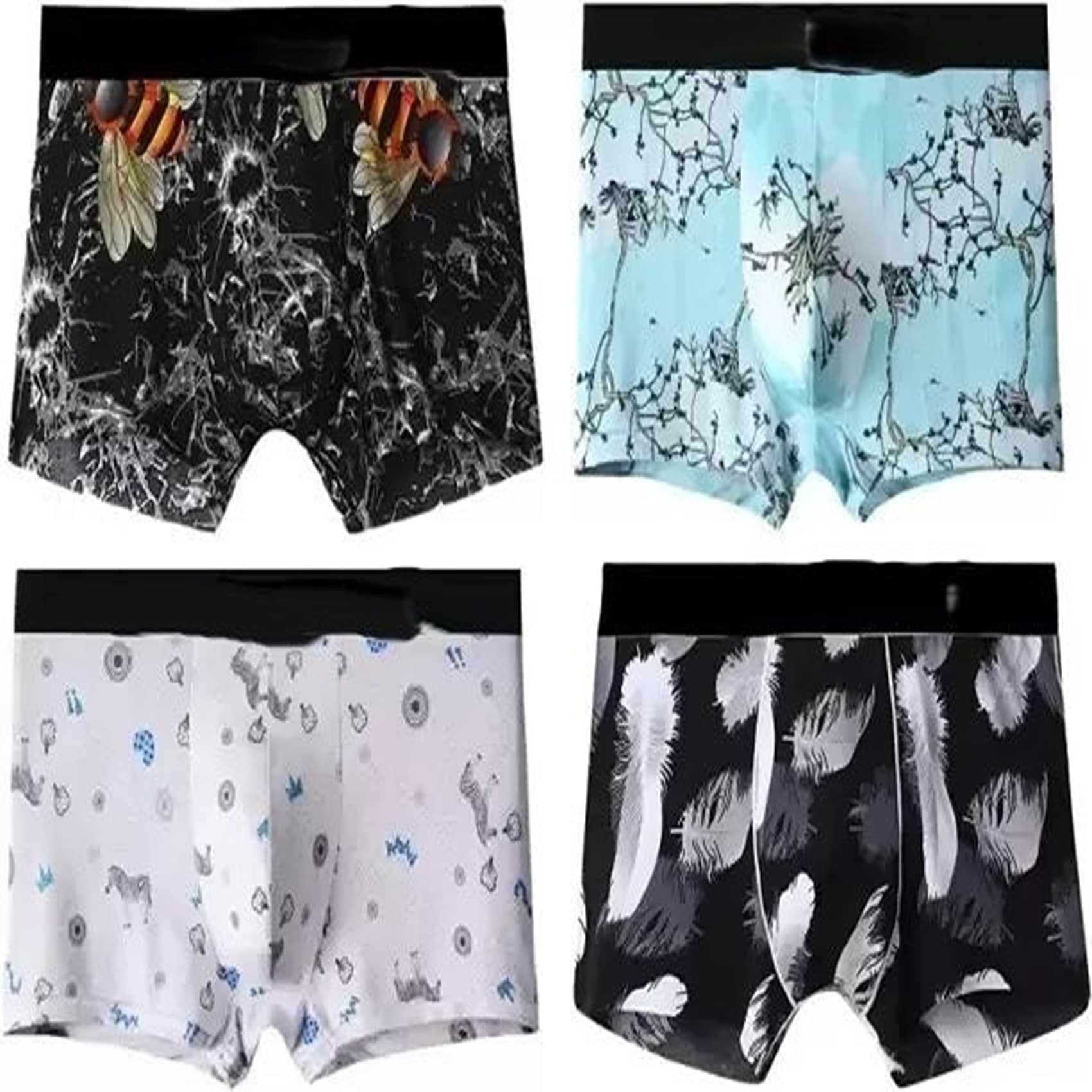 Cavenders Pack of 3 Nylon Trunks For Men's ( Multicolor )