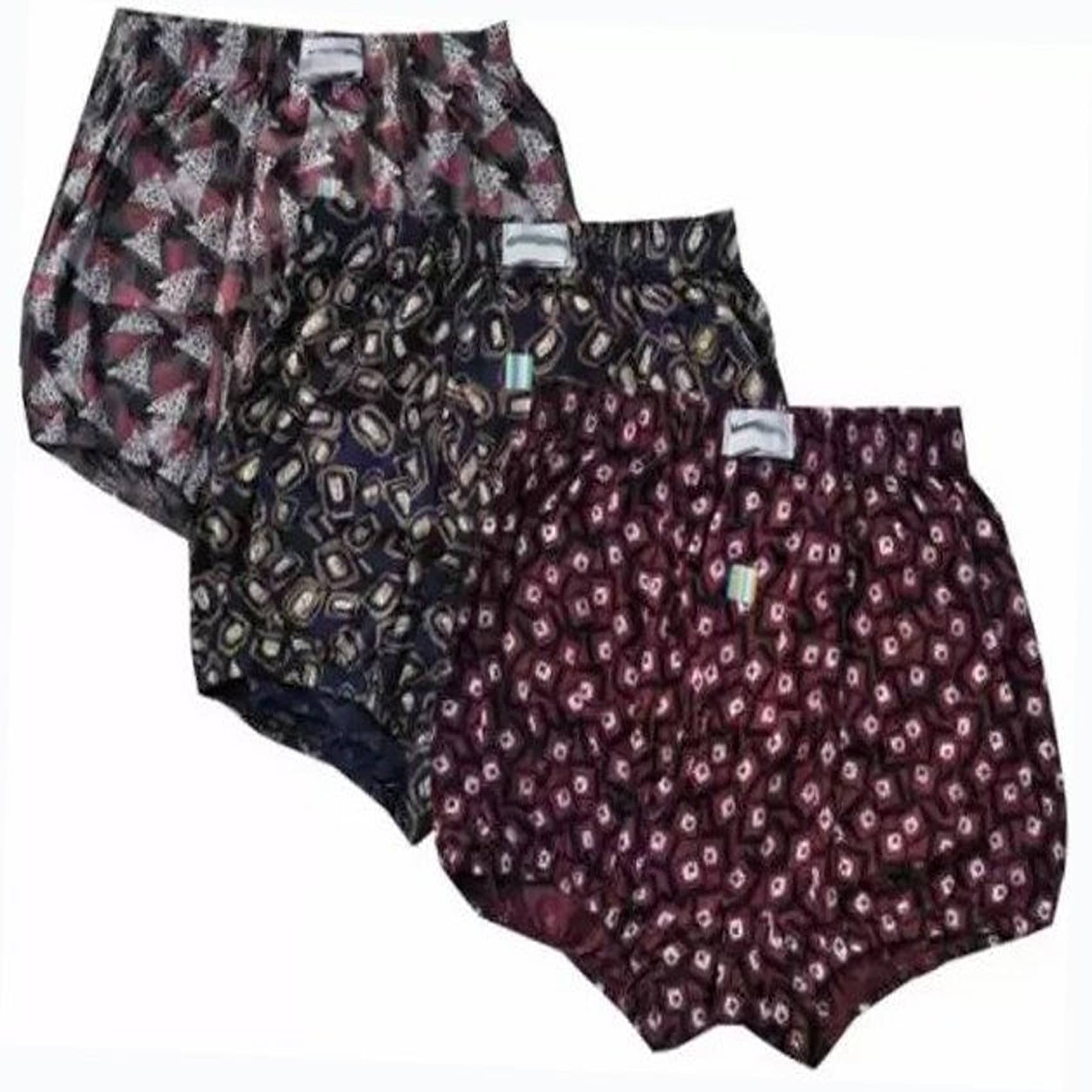 Cavenders Pack of 3 Nylon Trunks For Men's ( Multicolor )