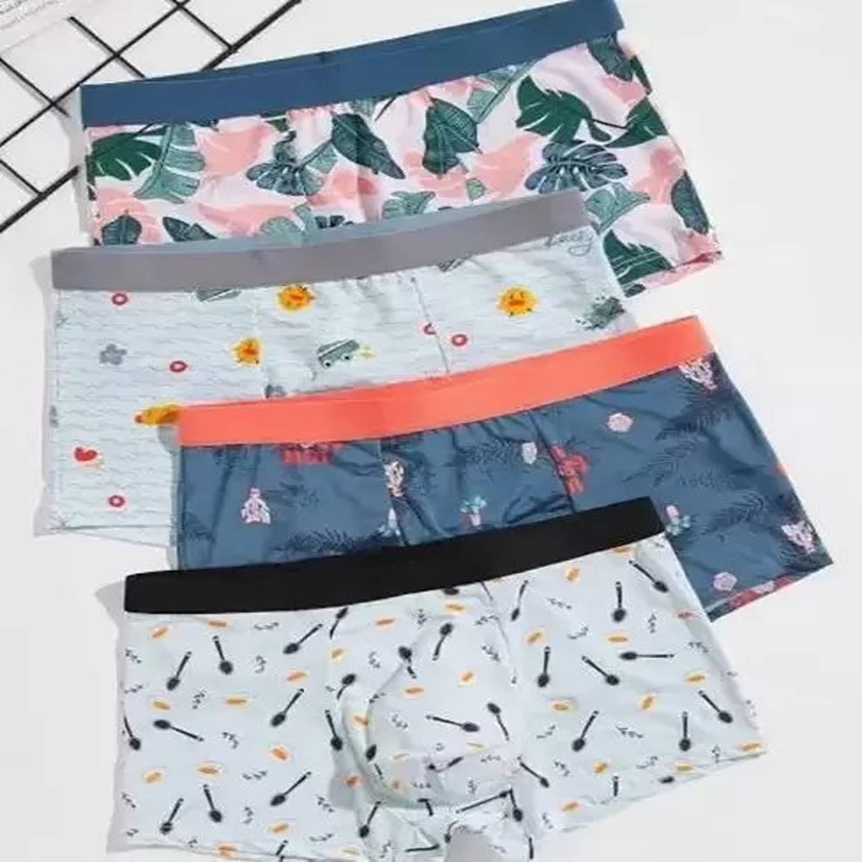 Cavenders Pack of 3 Nylon Trunks For Men's ( Multicolor )