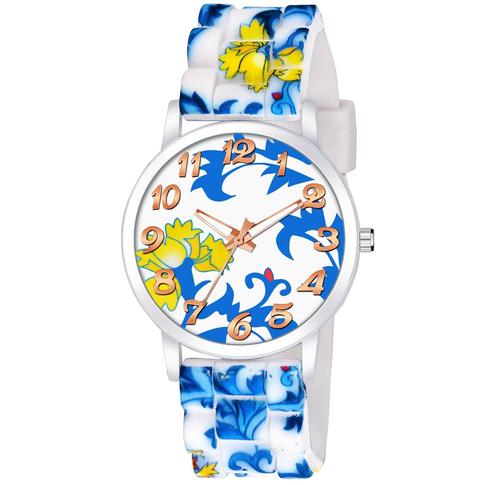     			Cosmic Multicolor Silicon Analog Womens Watch
