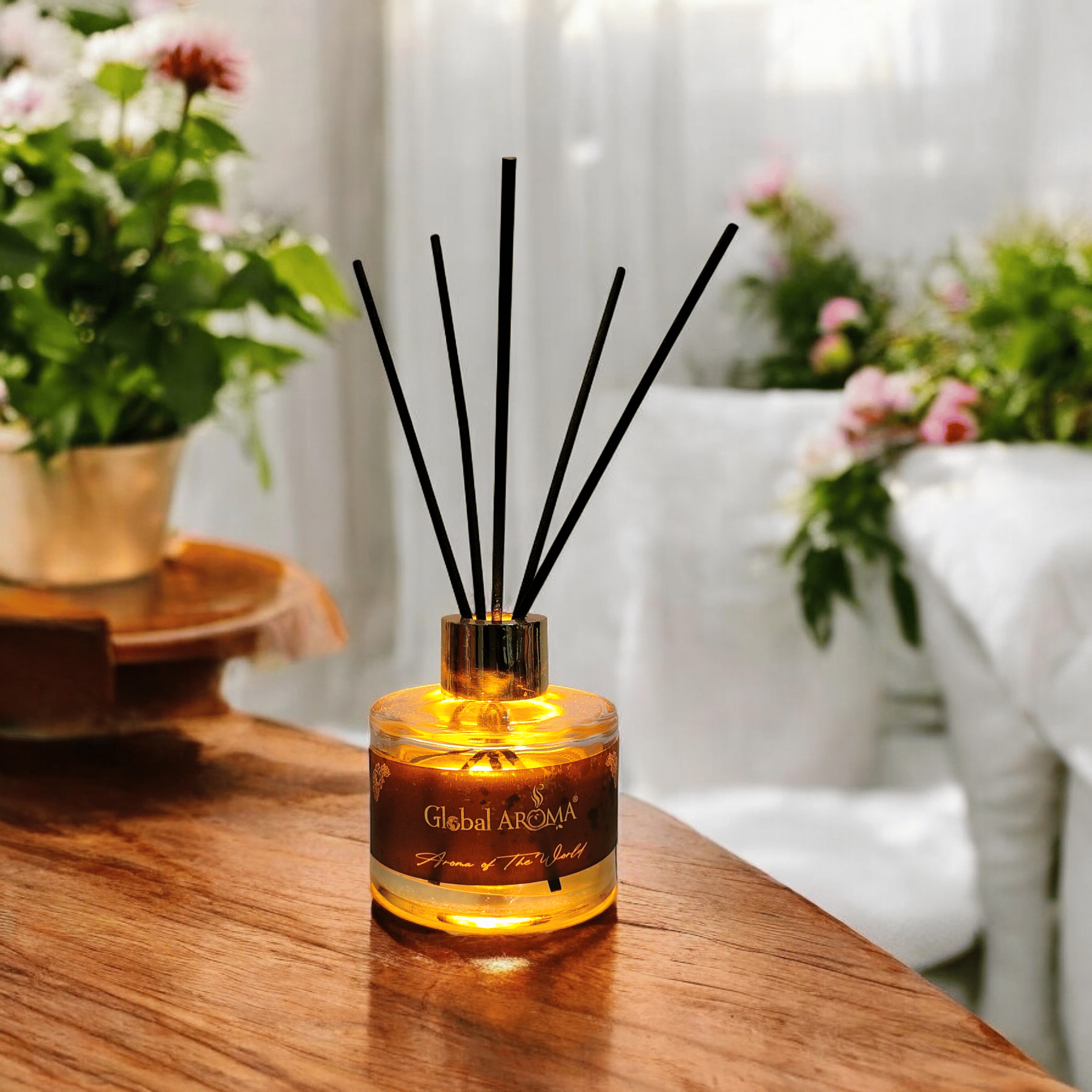 GLOBAL AROMA Glass Aroma Diffusers - Pack of 1 GLOBAL AROMA Glass Aroma Diffusers - Pack of 1