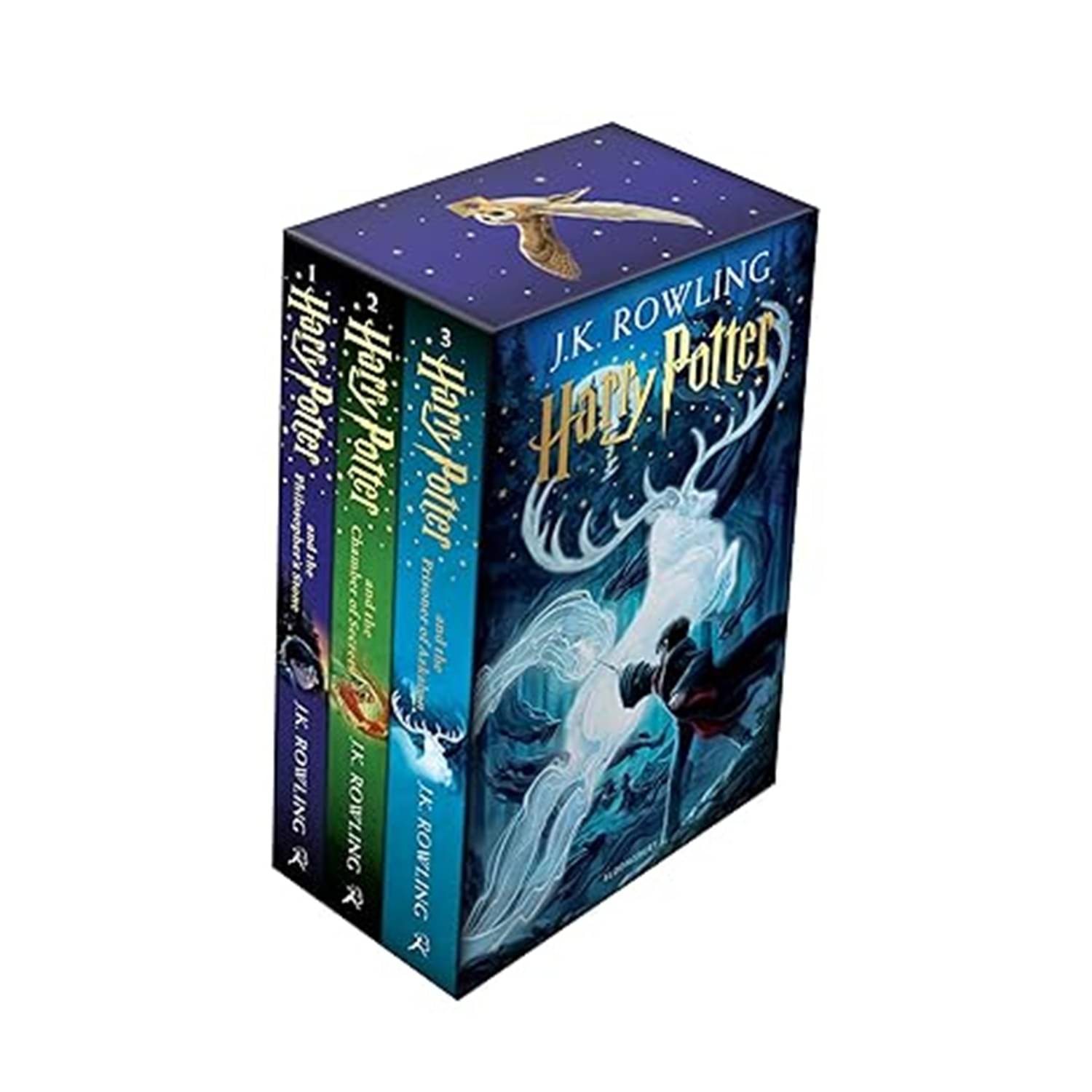 Harry Potter 1–3 Box Set: A Magical Adventure Begins (Set of 3 Books) Paperback – 31 October 2019 Harry Potter 1–3 Box Set: A Magical Adventure Begins (Set of 3 Books) Paperback – 31 October 2019