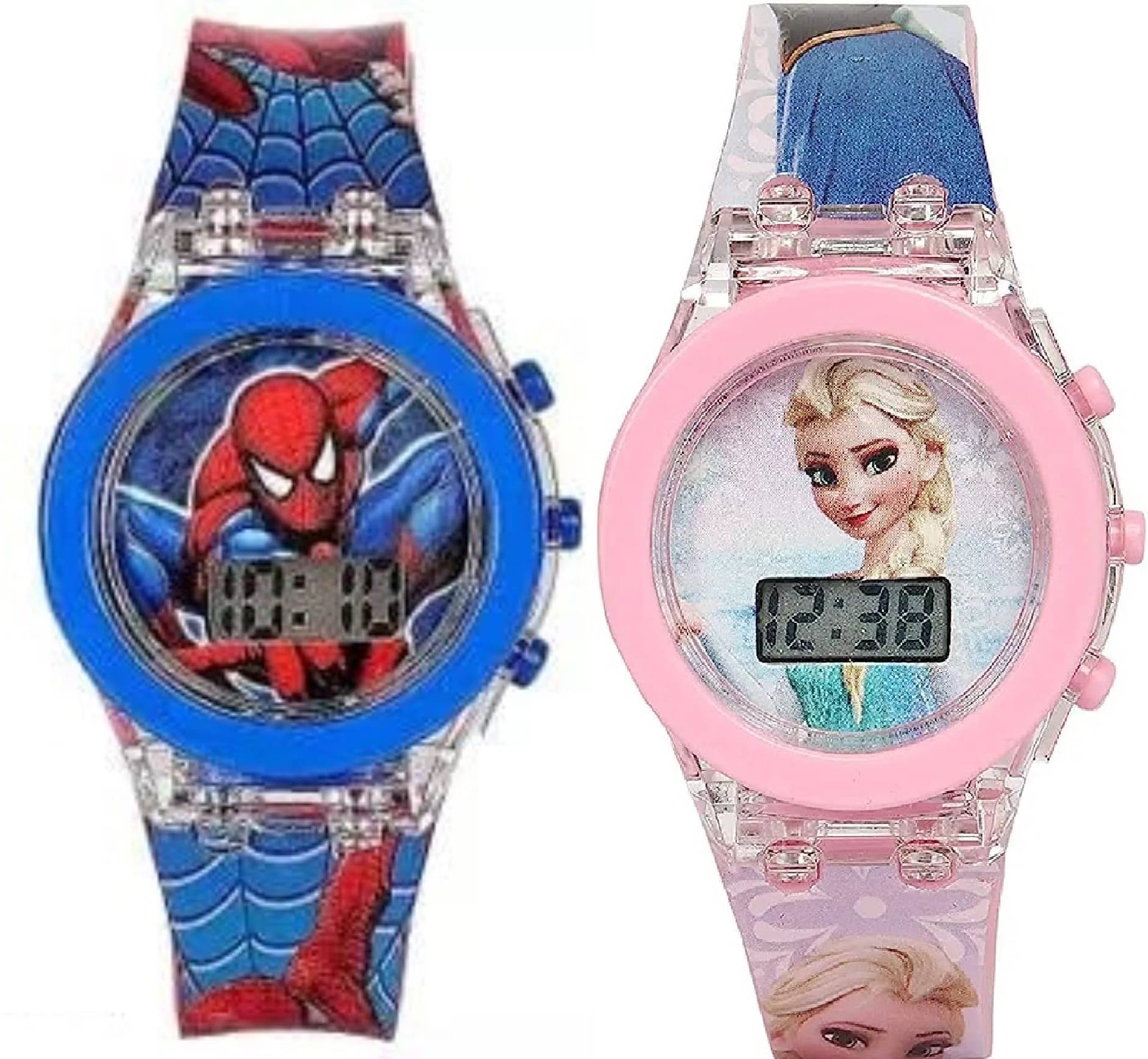     			PIRASO Multicolor Silicon Digital Men's Watch