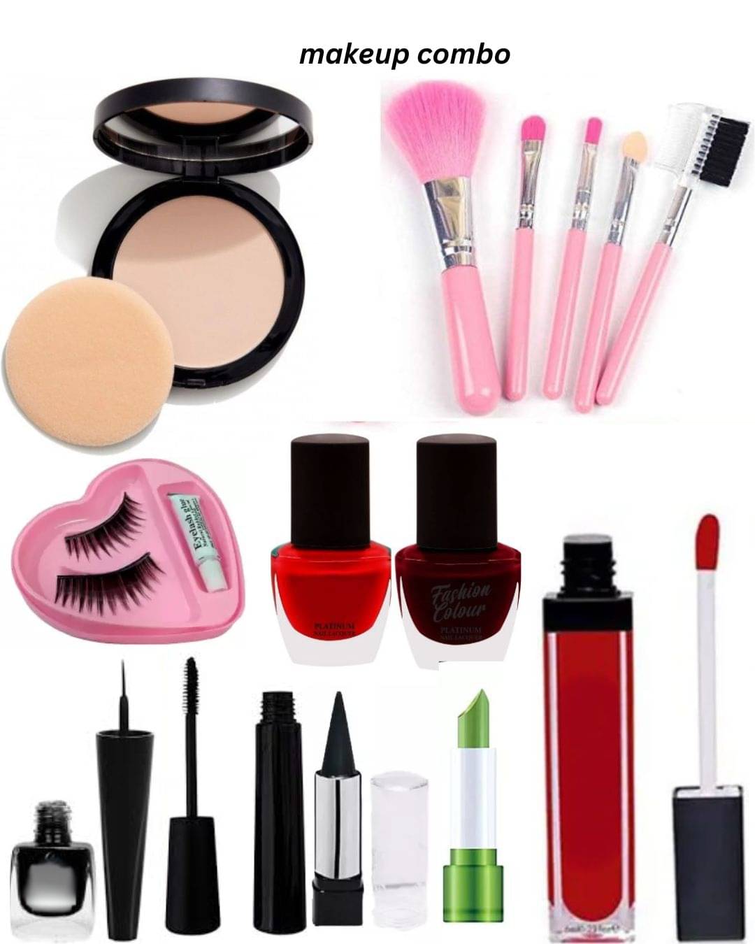     			swenky beauty makeup kit (Pack of 10)