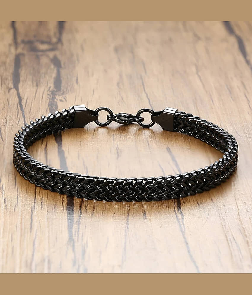 Thrillz Black Bracelet ( Pack of 1 ) - Bangles & Bracelets | Buy online on ZillyBuy