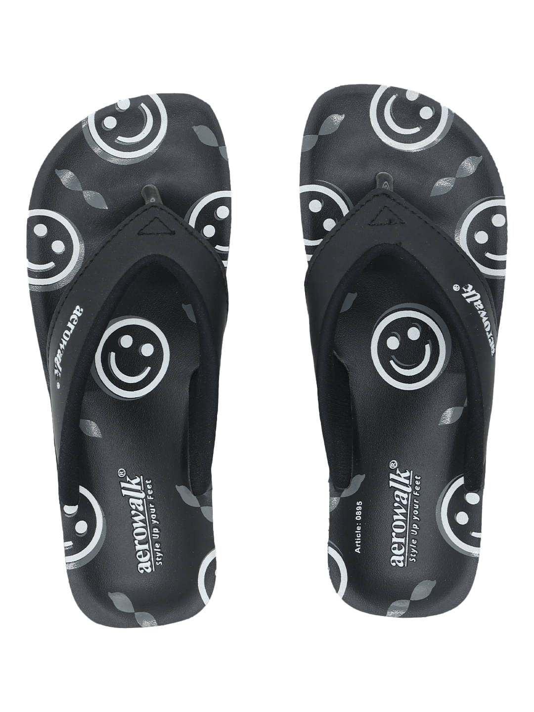     			Aerowalk Black Women's Slipper