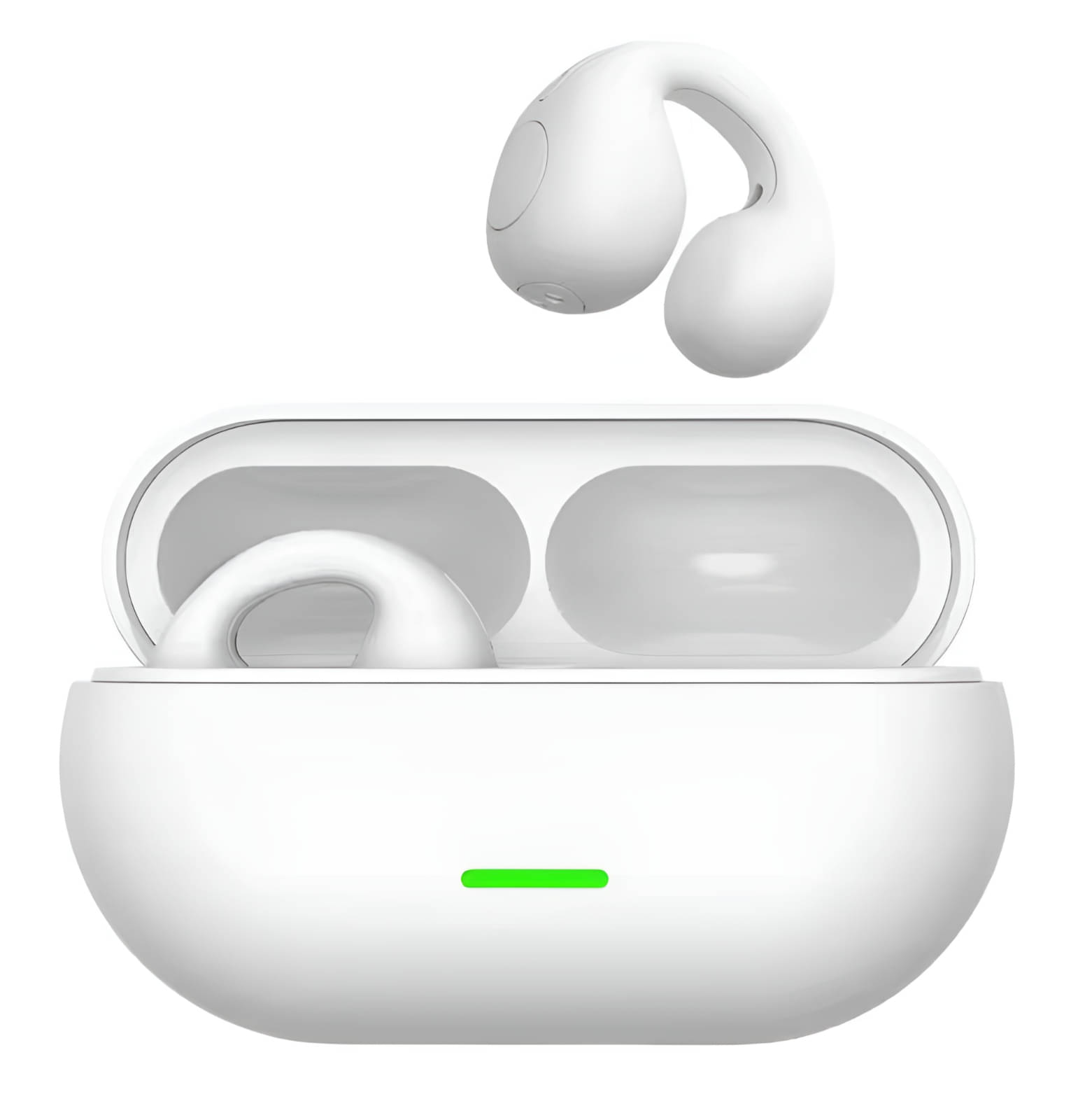     			COREGENIX T75 Clip Bluetooth True Wireless (TWS) In Ear 30 Hours Playback Comfirtable in ear fit IPX4(Splash & Sweat Proof) White