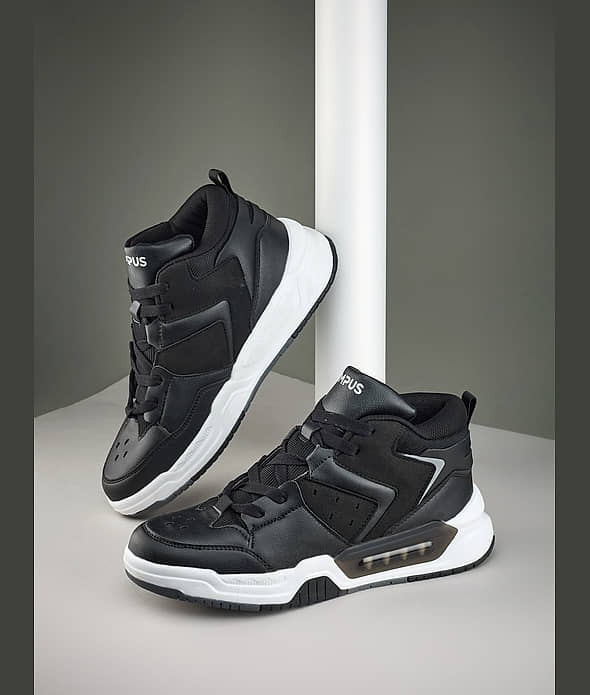 Campus OG-37 Black Men's Sneakers - Main Image