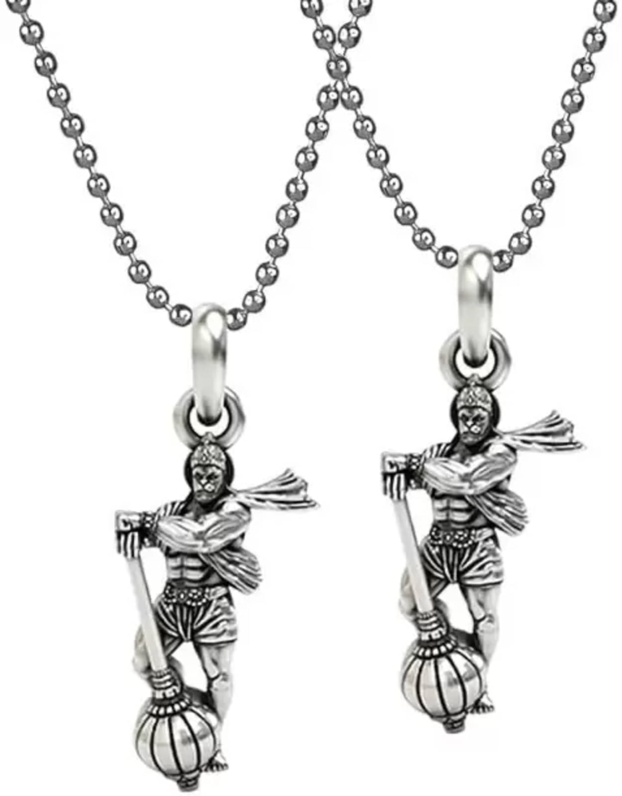 DvR ClicK Hanuman Gada Bahubali Locket StainlessSteel ( Pack of 2 ) DvR ClicK Hanuman Gada Bahubali Locket StainlessSteel ( Pack of 2 )