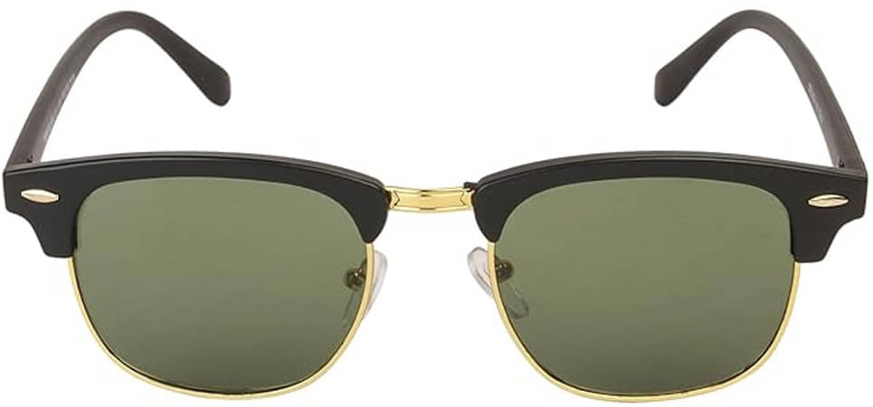 Elligator Black Rectangular Sunglasses ( Pack of 1 ) Elligator Black Rectangular Sunglasses ( Pack of 1 )